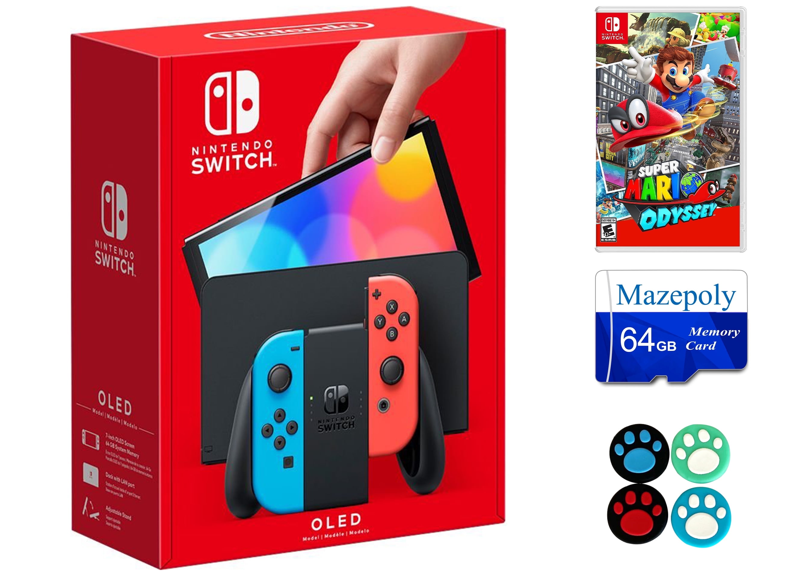 Oled Best Buy Mario Kart Bundle Nintendo Switch OLED Model Mario