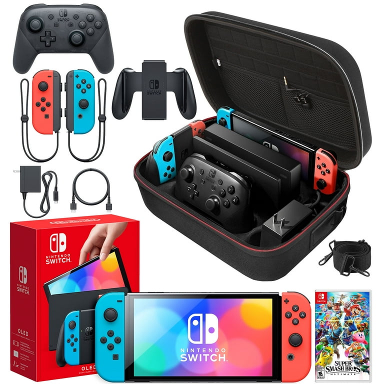 Nintendo Switch スマブラEdition Nintendo Switch OLED Model (Neon Red/Blue) Super Smash Bros