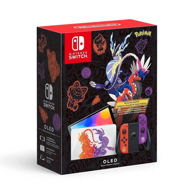 Nintendo Switch OLED Model, PokÃ©mon Scarlet & Violet Edition, UAE