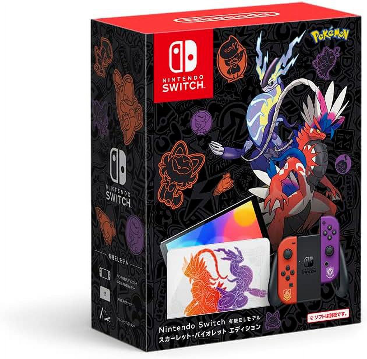 ポケモンSV　Switch Nintendo Switch OLED Model: Pokemon Scarlet & Violet Edition