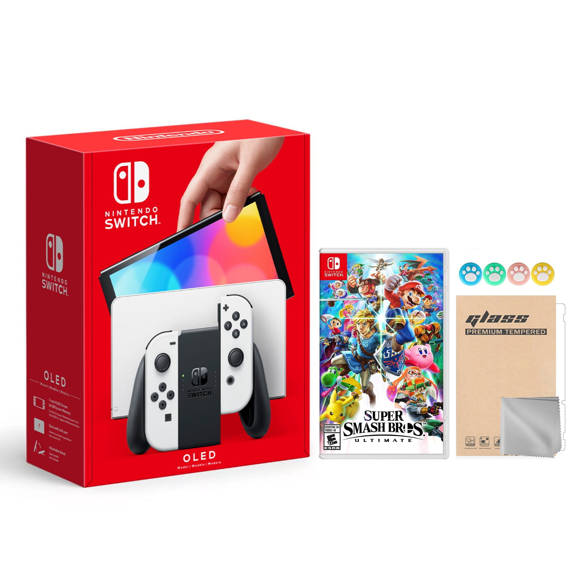 Nintendo Switch OLED Model Console System w/ White Joy-Con |USED LIGHTLY,  OPENED