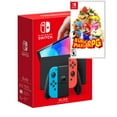 thumbnail image 1 of Nintendo Switch OLED Model w/ Neon Red & Neon Blue Joy-Con Console with Super Mario RPG Game - Limited Bundle - Import with US Plug NEW, 1 of 3