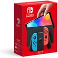 thumbnail image 1 of Pre-Owned Nintendo Switch – OLED Model w/ Neon Red & Neon Blue Joy-Con, 1 of 1