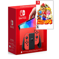 thumbnail image 1 of Nintendo Switch OLED Model w/ Red Edition with Super Mario RPG Game - Limited Bundle - Import with US Plug NEW, 1 of 3