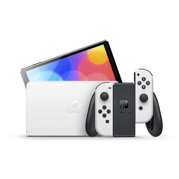 Nintendo Switch – OLED Model w/ White & Black ( Japan Stock Region-Free )