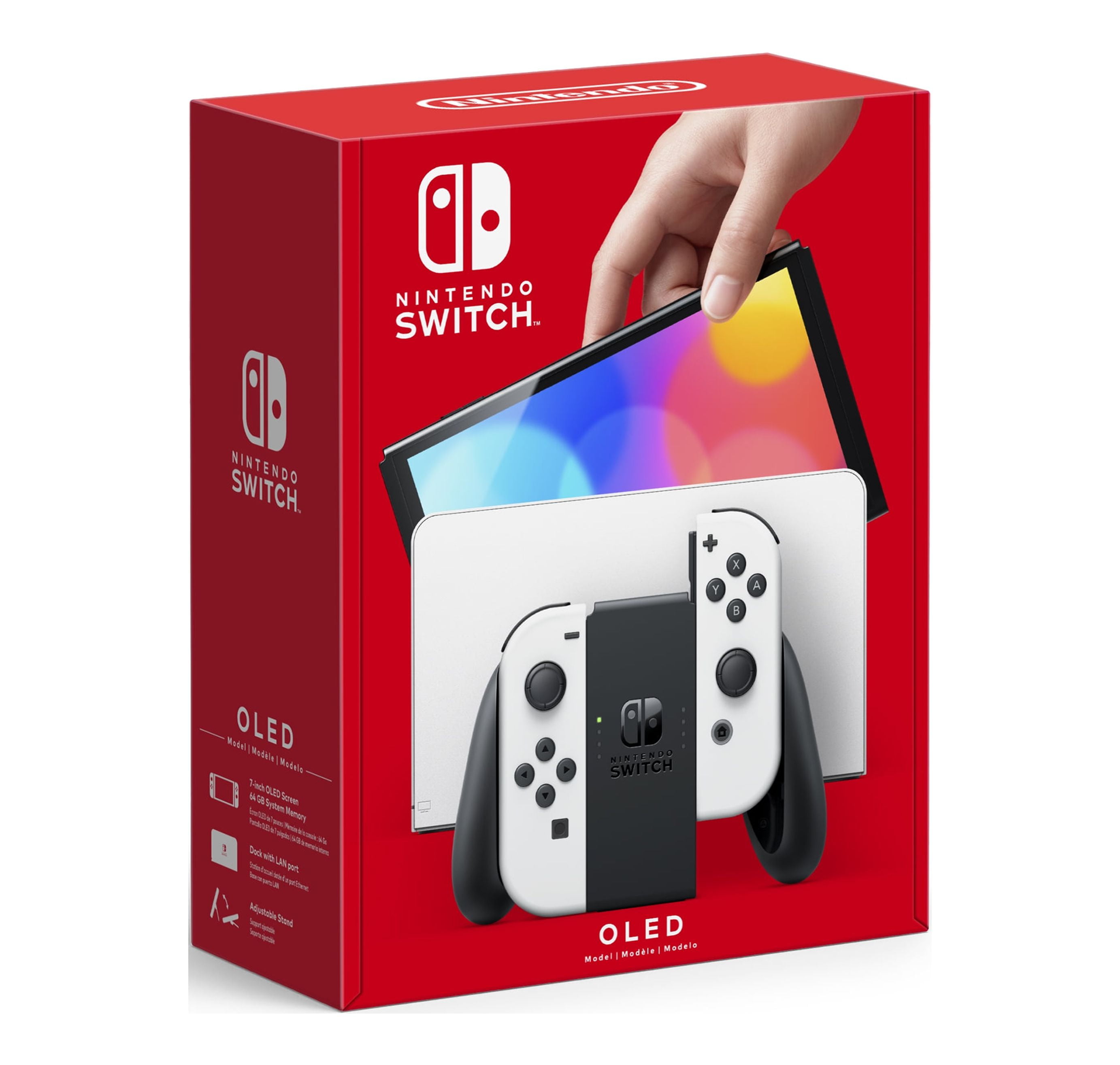 Nintendo Switch™ – OLED Model w/ White Joy Con™