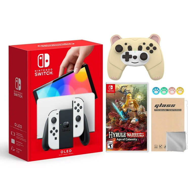 Nintendo Switch OLED Model with Hyrule Warriors: Age of Calamity