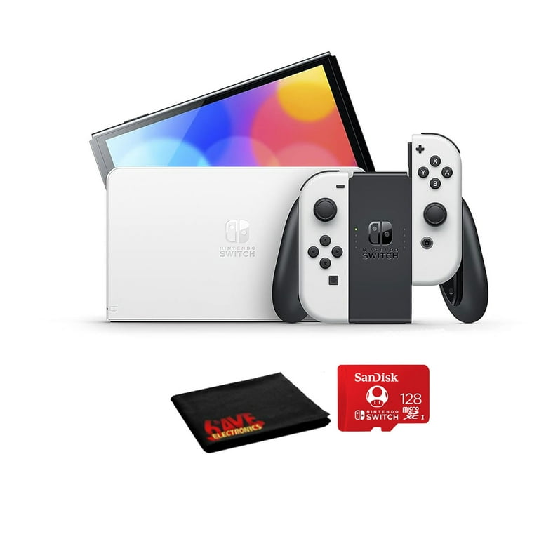 まとめ買いでお得 Bundle Model OLED Switch Nintendo - 128GB Joy-Cons, White ニンテンドースイッチ本体