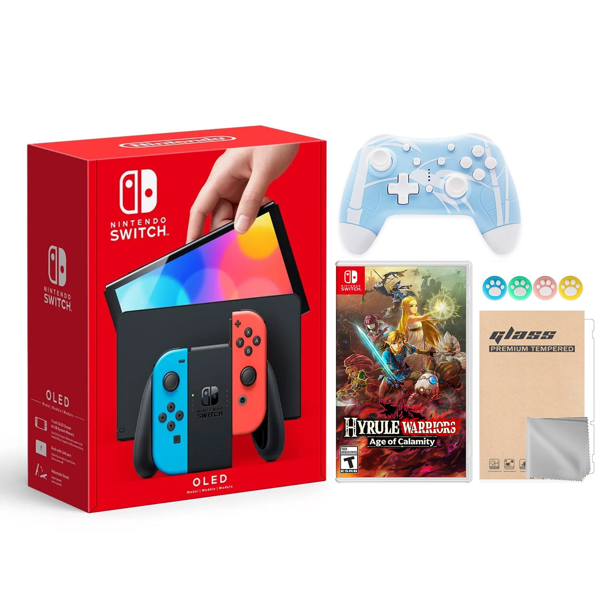 Nintendo Switch OLED Console Bundle - 115464-BNDL2