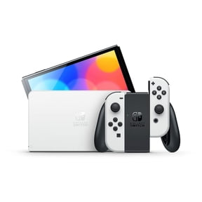 Nintendo Switch OLED (Sw Oled) Model w/ White Joy-Con Bundle