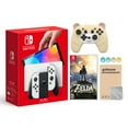 thumbnail image 1 of Nintendo Switch OLED The Legend of Zelda: Breath of the Wild Bundle, White, 1 of 8