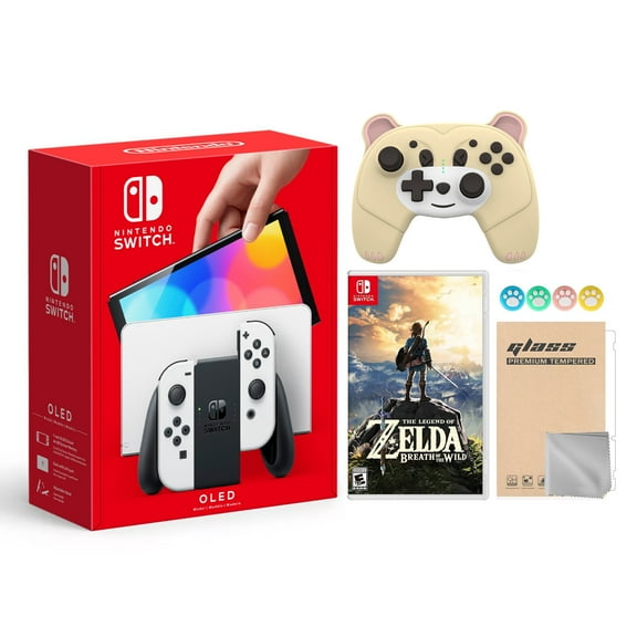Nintendo Switch OLED The Legend of Zelda: Breath of the Wild Bundle, White