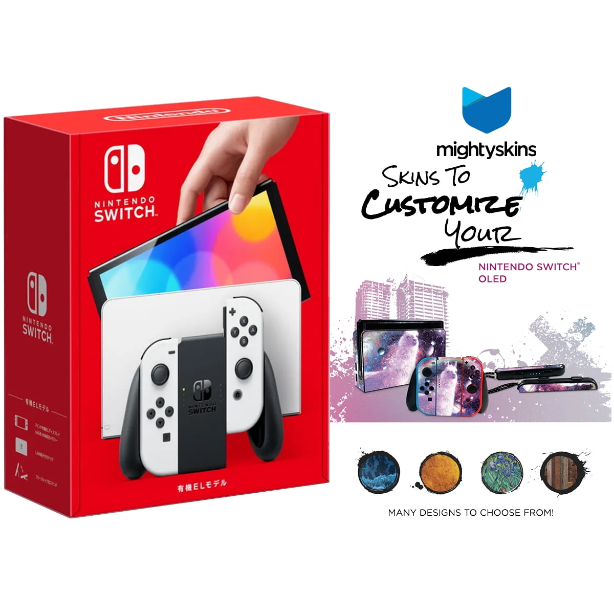 Nintendo Switch OLED Handheld - Splatoon 3 Edition With Nintendo Switch OLED Handheld - Splatoon 3 Edition With