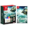 thumbnail image 1 of Nintendo Switch OLED Zelda Edition + Zelda Tears of Kingdom Game, 1 of 3