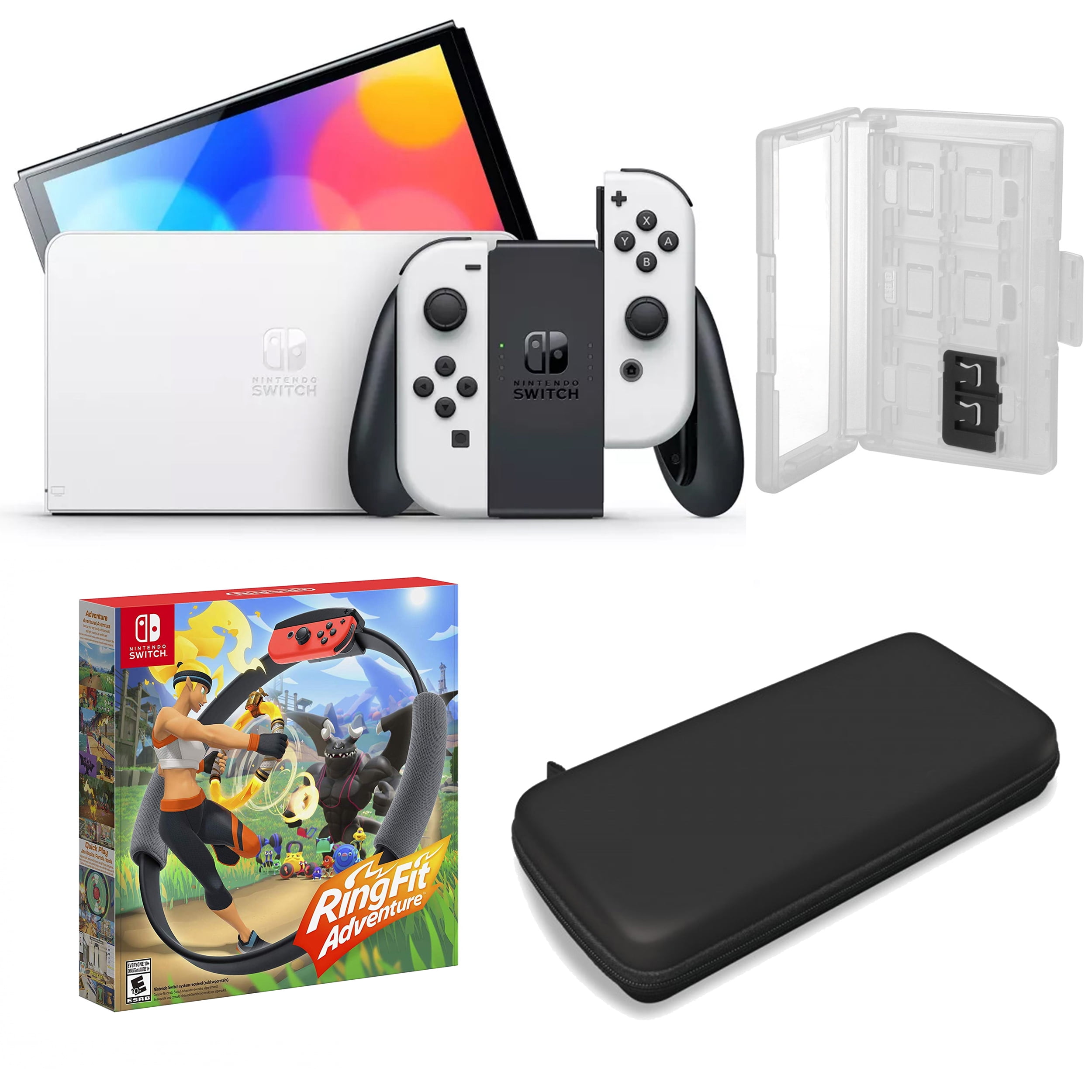 Pack Nintendo Switch (modèle OLED) + RING FIT ADVENTURE - Cdiscount Jeux  vidéo