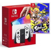 Nintendo Switch OLED white with Splatoon 3 Game Bundle Japanese Edition