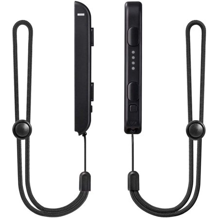 Pre-Owned Nintendo Switch Original Joy-Con Strap - 2 Pack Black (Bulk Packaging)