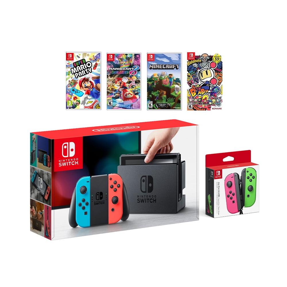 Nintendo Switch Lite Console Yellow with Minecraft