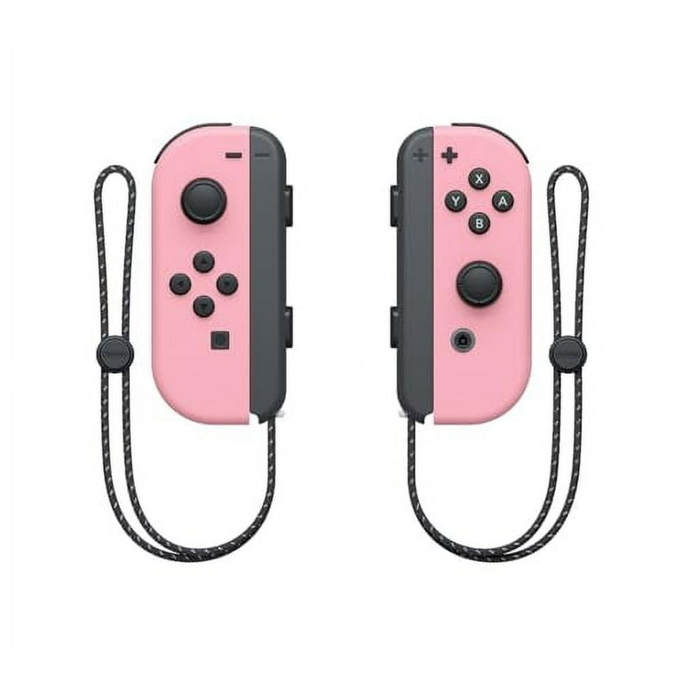 Nintendo Switch Pastel Pink Joy Con Controller 2 Pack Bundle