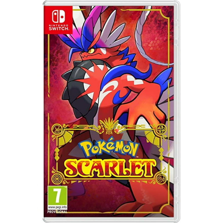 Nintendo Switch Pokemon Scarlet Video Game EU Version Region Free