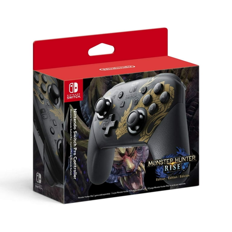 MONSTER HUNTER RISE モンスターハンターライズ プロコン Nintendo Switch Pro Wireless Controller - Monster Hunter Rise