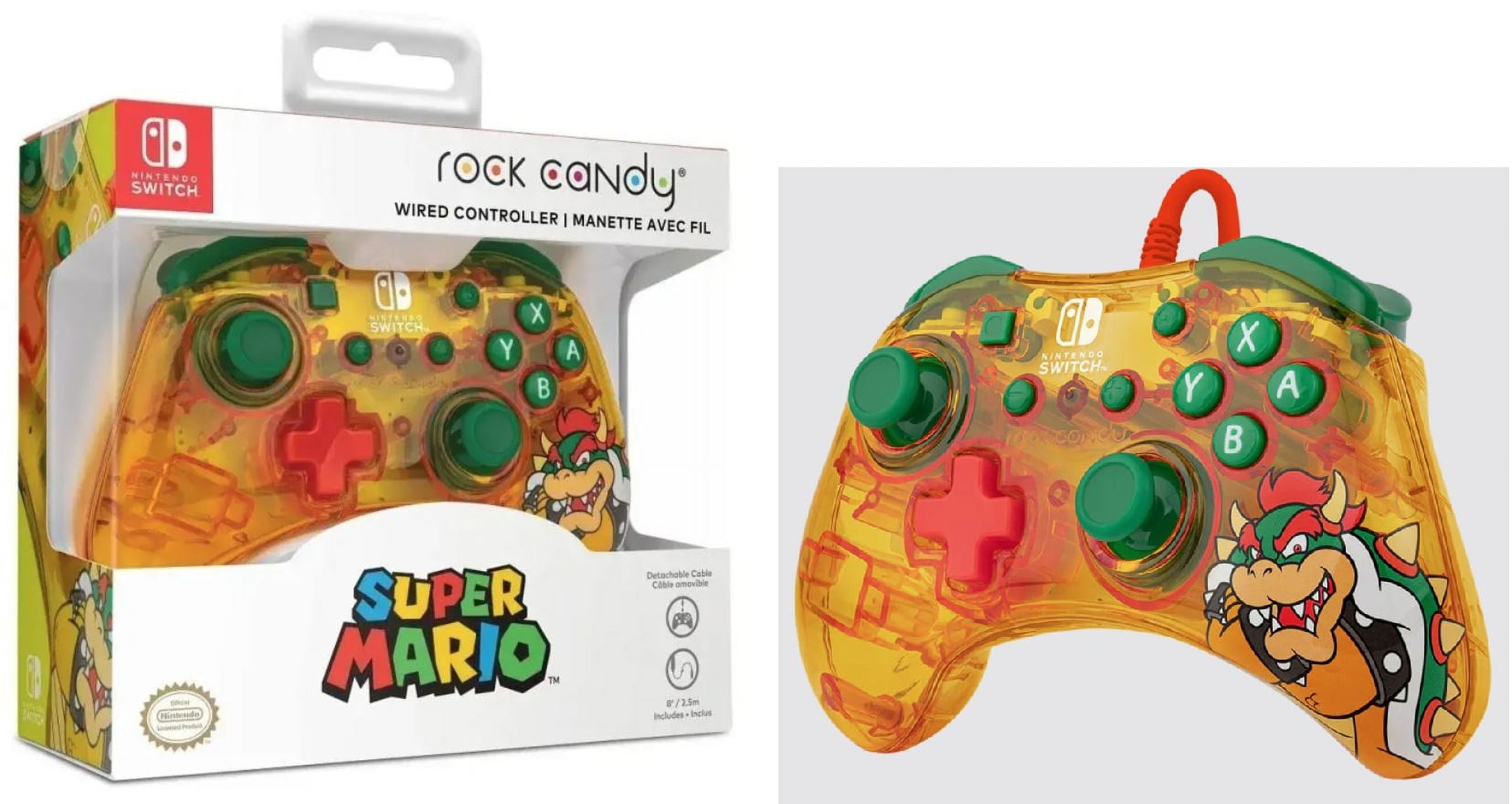 Nintendo Switch Bowser Rock Candy Controller