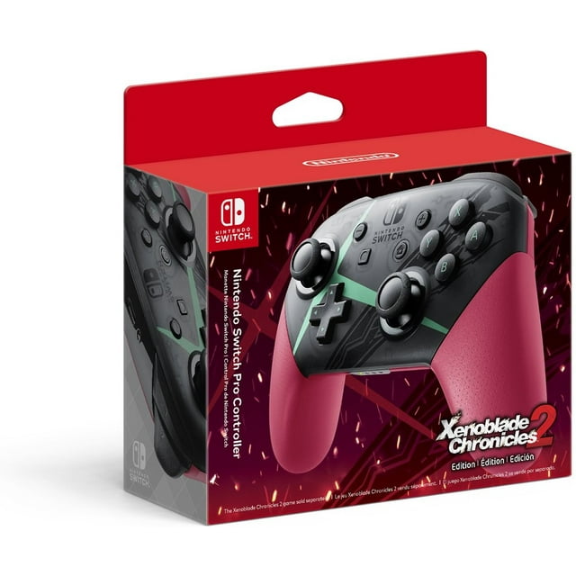 Nintendo Switch Pro Controller Xenoblade Chronicles 2 Edition - Walmart.com