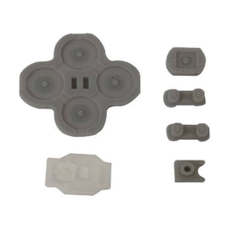 Nintendo Switch Right Joy Con Buttons Conductive D Pad Rubber 5 Piece Set Replacement