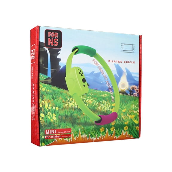 Nintendo Switch Ring Fit Adventure Accessories - Leg Strap & Pilates Ring, Compatible with Switch/Switch OLED/NS, Fitness Gaming & Home Workout Equipment