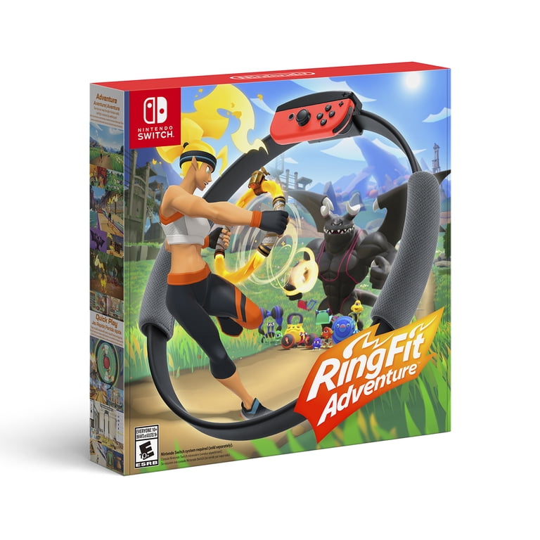 Nintendo Switch Ring Fit Adventure Black -UAE Version - Walmart.com