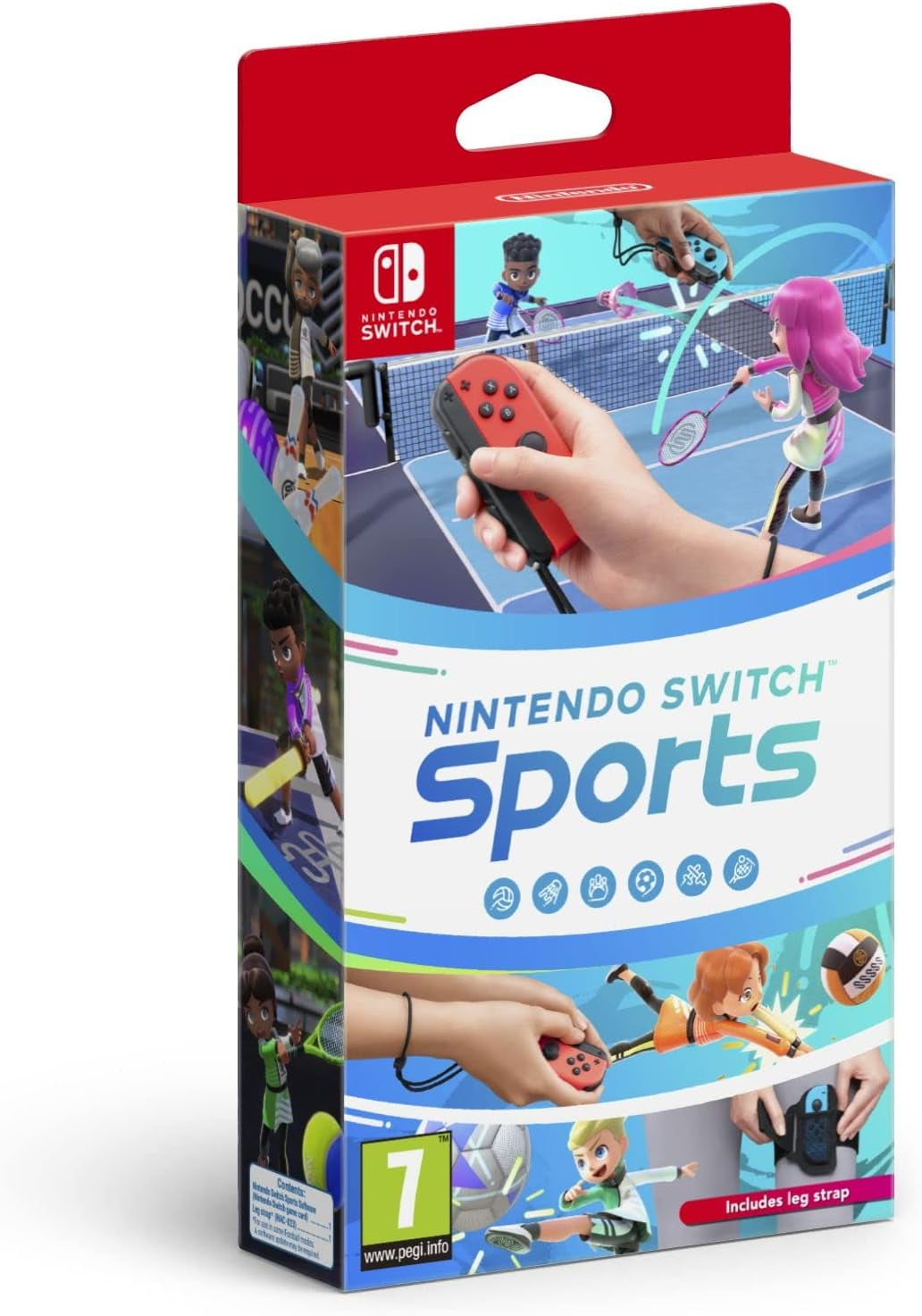 Nintendo Switch Sports Game with Leg Strap - 7-in-1 Sports Nintendo Switch Sports Game with Leg Strap - 7-in-1 Sports