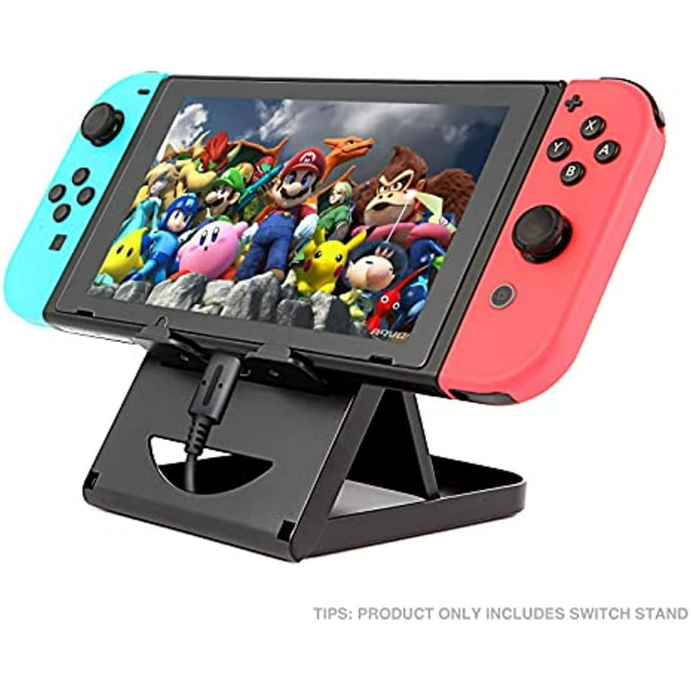 Nintendo Switch Stand Switch LITE Stand Foldable Adjustable and Portable table play stand for N switch console playing and charging Compatible with