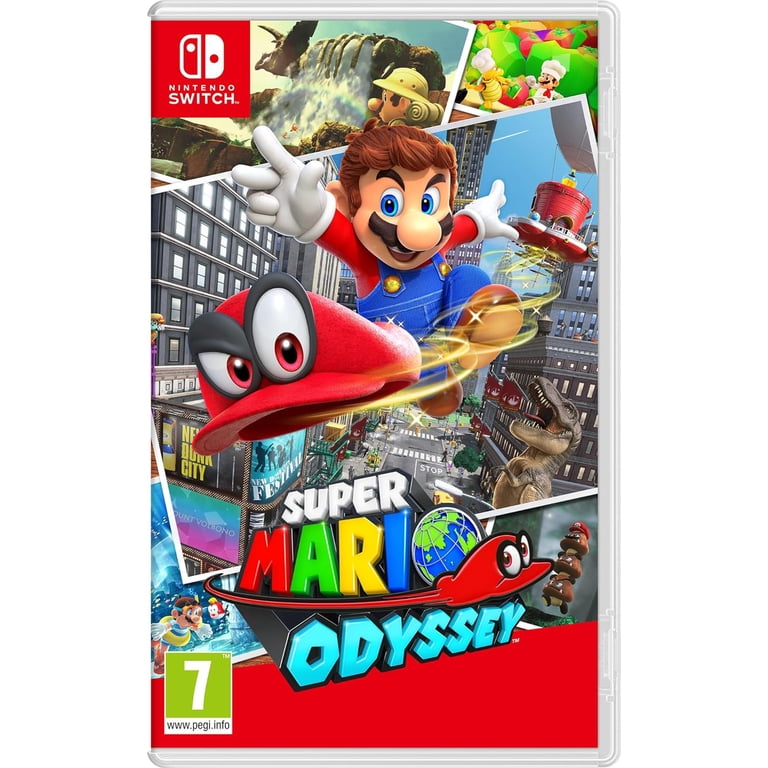 Nintendo Switch Super Mario Odyssey - Explore 3D Kingdoms, Cappy