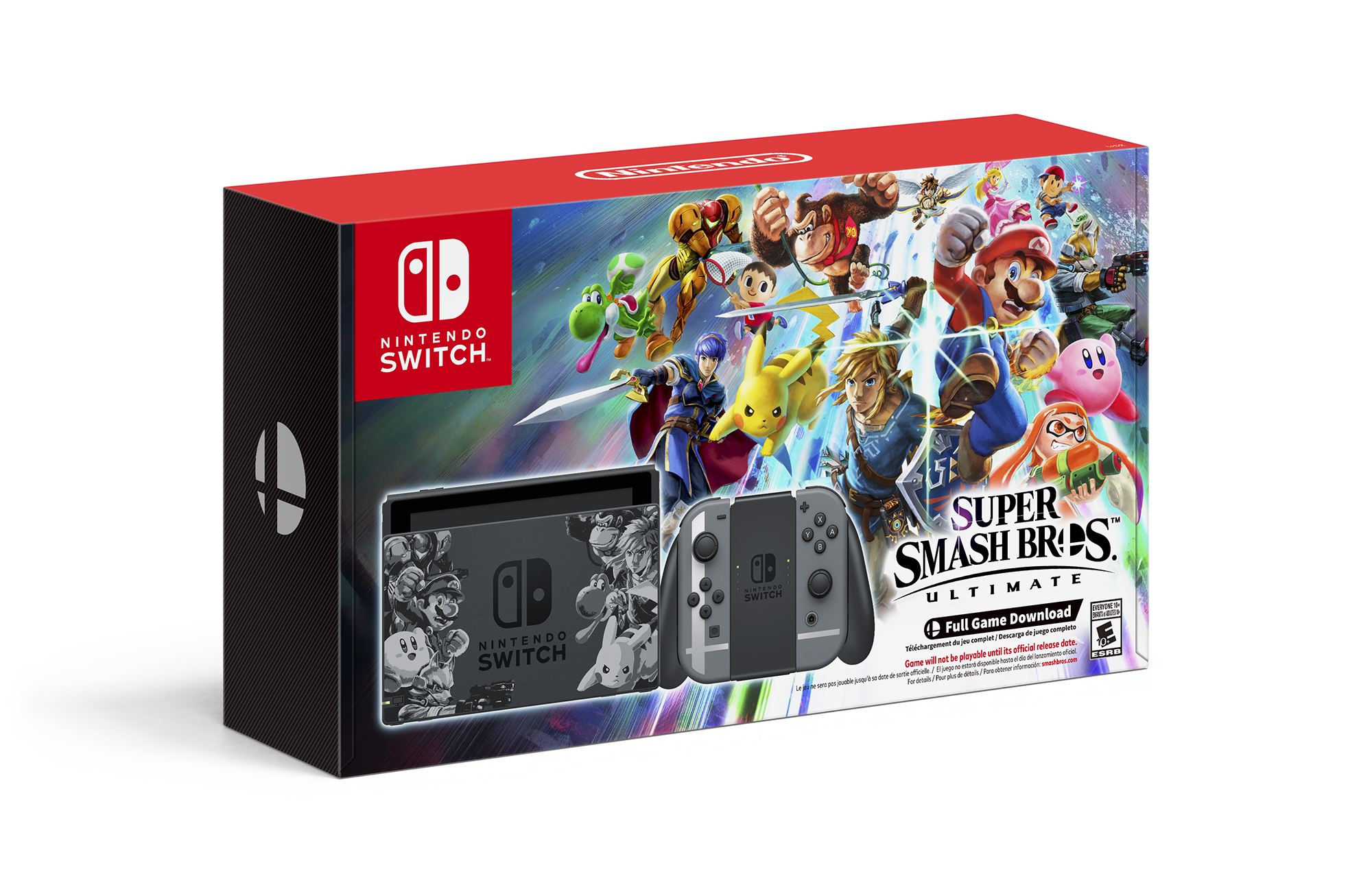 Nintendo Switch Super Smash Bros Ultimate Edition Bundle - image 1 of 6