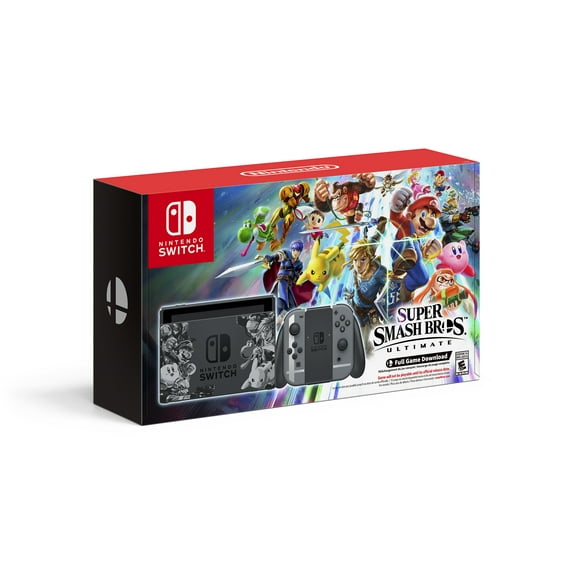 Nintendo Switch Super Smash Bros Ultimate Edition Bundle, HACSKAELE, Available on 11/2/18