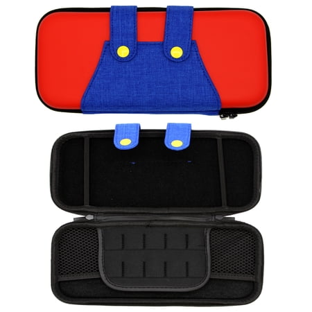 Nintendo Switch Travel Case - Mario Red & Blue Overalls (Hexir)