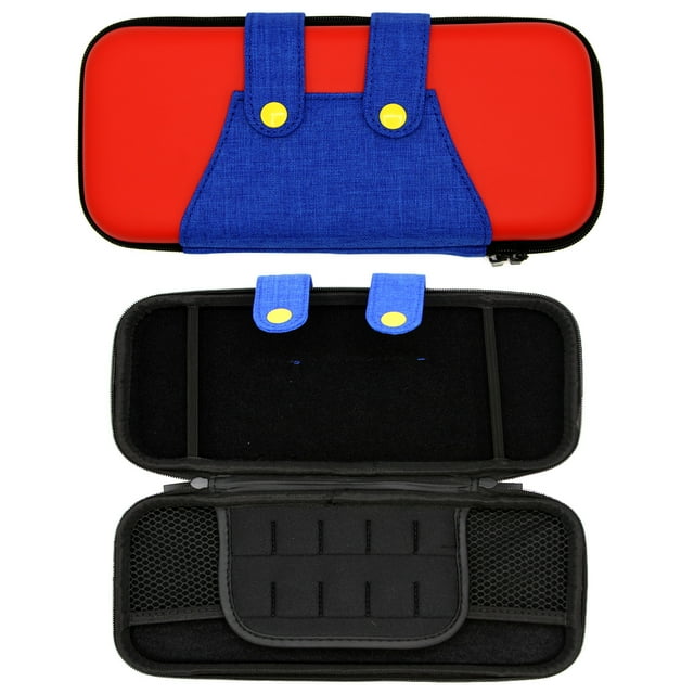 Nintendo Switch Travel Case - Mario Red & Blue Overalls (Hexir ...