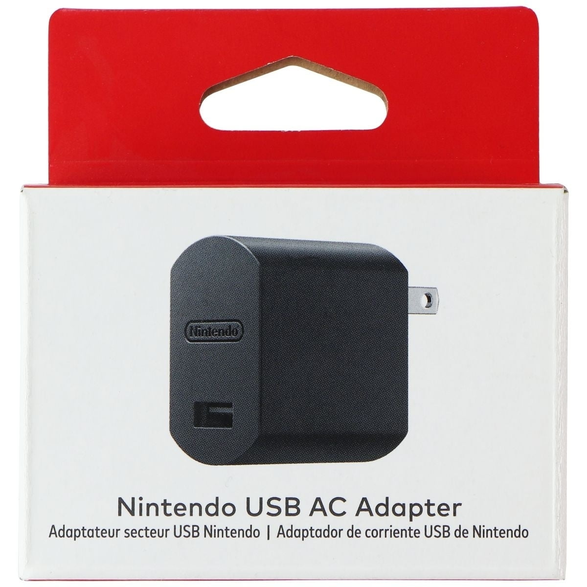 Nintendo Switch, USB AC Adapter Black, Black -