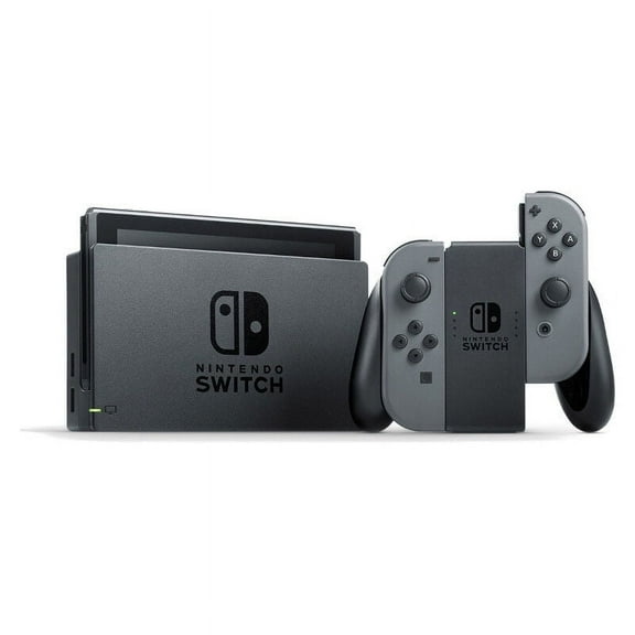 Restored Nintendo Switch V1 Video Game Console, 6.2" LCD Touch Screen, Gray, 1 Pack