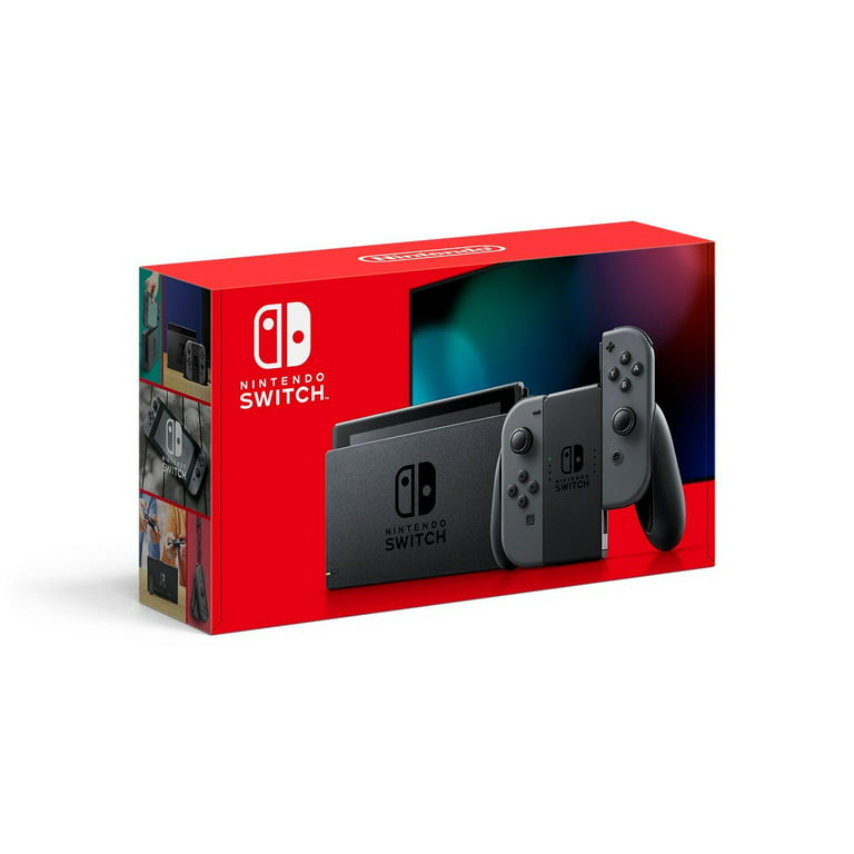 Nintendo Switch Version 2 Console with Gray Joy-Cons 