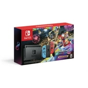 Nintendo Switch 32GB Console with Mario Kart 8 Deluxe and 12 Month Online Membership Bundle