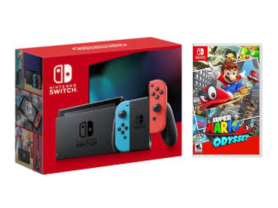 Super Mario Odyssey Nintendo Switch Bundle