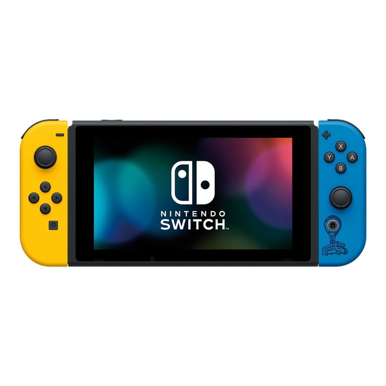Nintendo Switch with Yellow and Blue Joy-Con - Fortnite Special