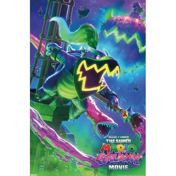 Nintendo The Super Mario Galaxy Movie (2026) - Bowser Jr. One Sheet Wall Poster, 22.375" x 34"