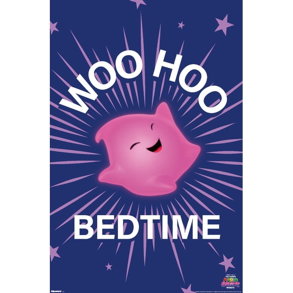 Nintendo The Super Mario Galaxy Movie (2026) - Lumas Bedtime Wall Poster, 22.375" x 34"