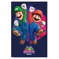thumbnail image 1 of Nintendo The Super Mario Galaxy Movie (2026) - Mario & Luigi Jump Wall Poster, 14.725" x 22.375" Framed, 1 of 5