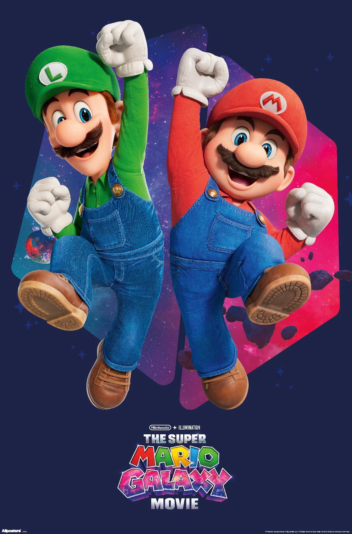 Nintendo The Super Mario Galaxy Movie (2026) - Mario & Luigi Jump