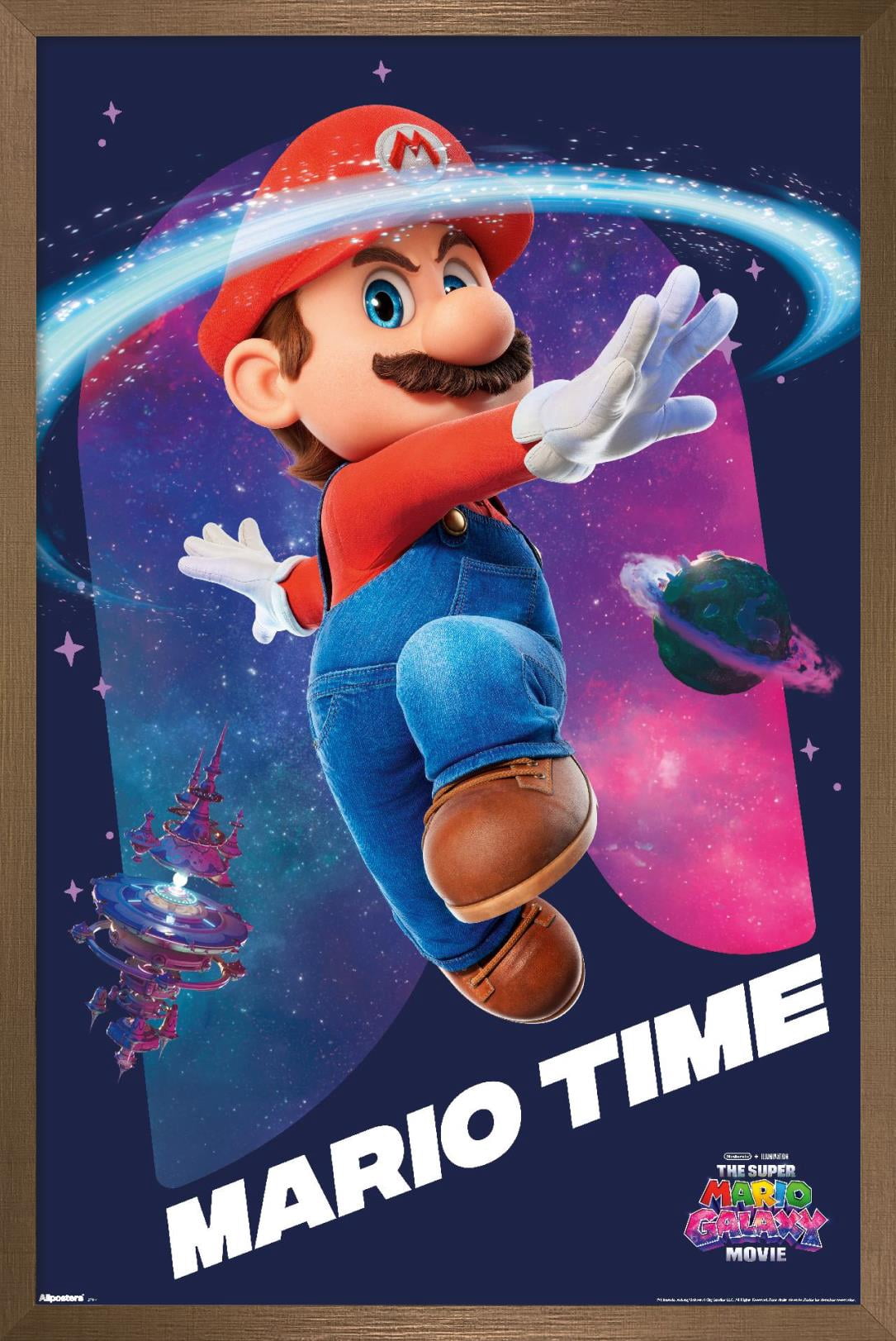 Nintendo The Super Mario Galaxy Movie (2026) - Mario Time Wall Poster ...