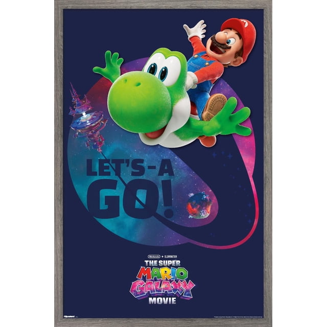 Nintendo The Super Mario Galaxy Movie (2026) - Mario & Yoshi Let's-A Go ...