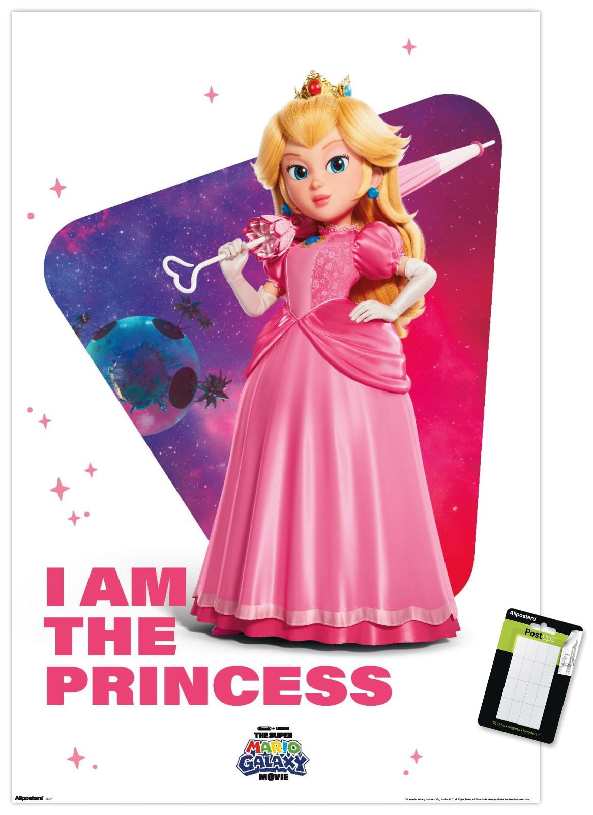 Nintendo The Super Mario Galaxy Movie (2026) - Peach I Am Wall Poster ...